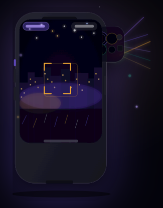 iPhone 저조도 사진 1년 비교