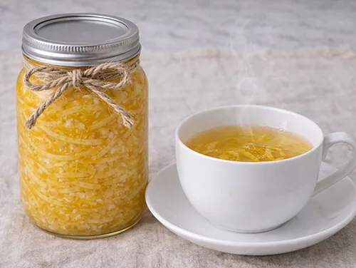 유자청 유자차 만들기 완성