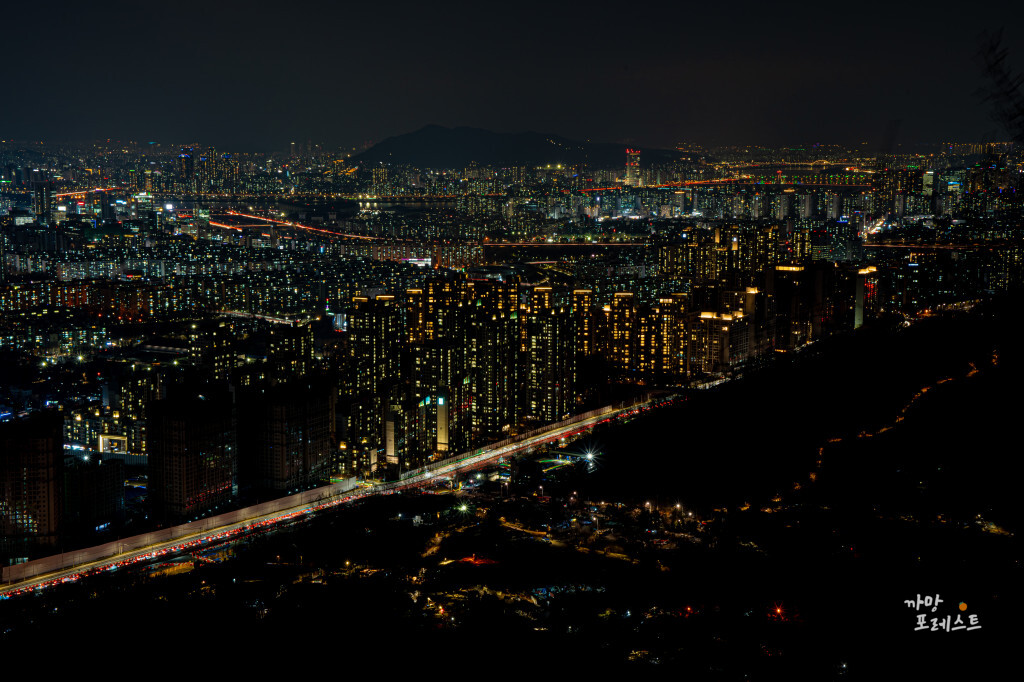 구룡산 서울야경