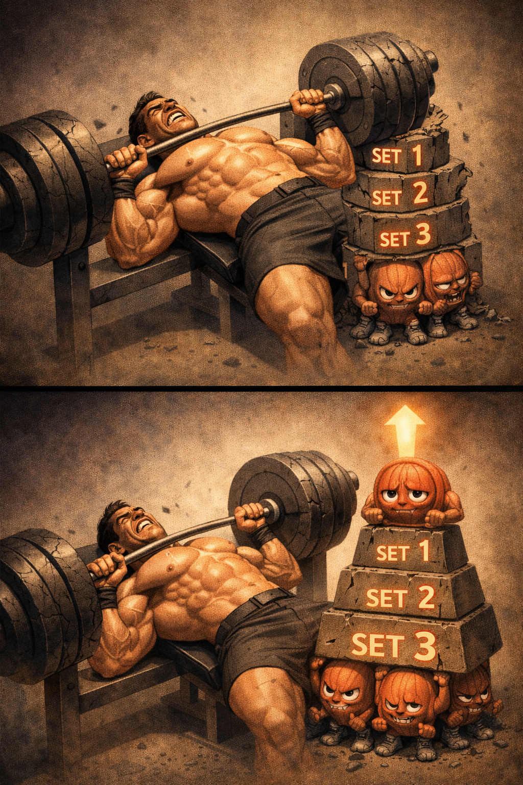 운동역학 해석:
왜 세트는 늘리면 안 되고 쌓아야 하는가