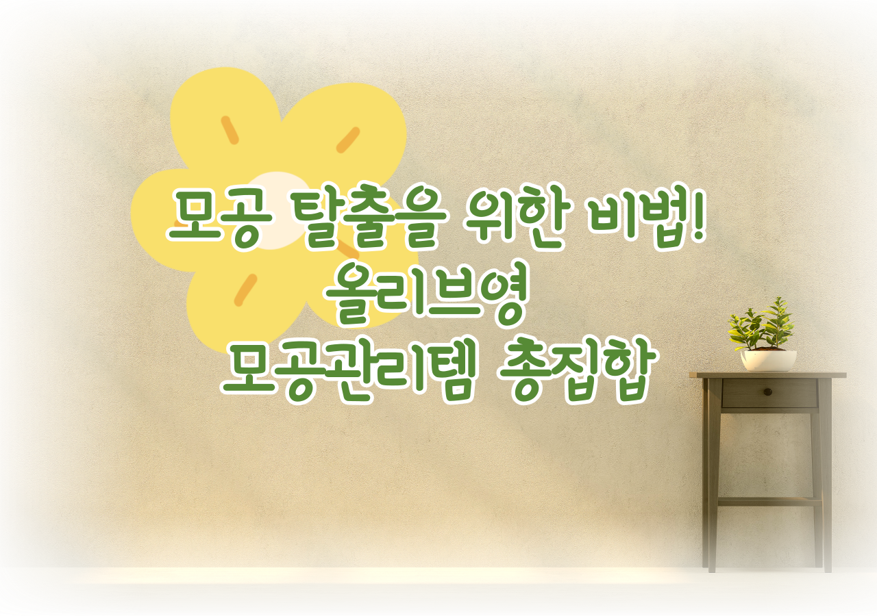 리브영 모공관리템 총집합