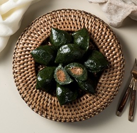 한국의 떡 종류 모시떡