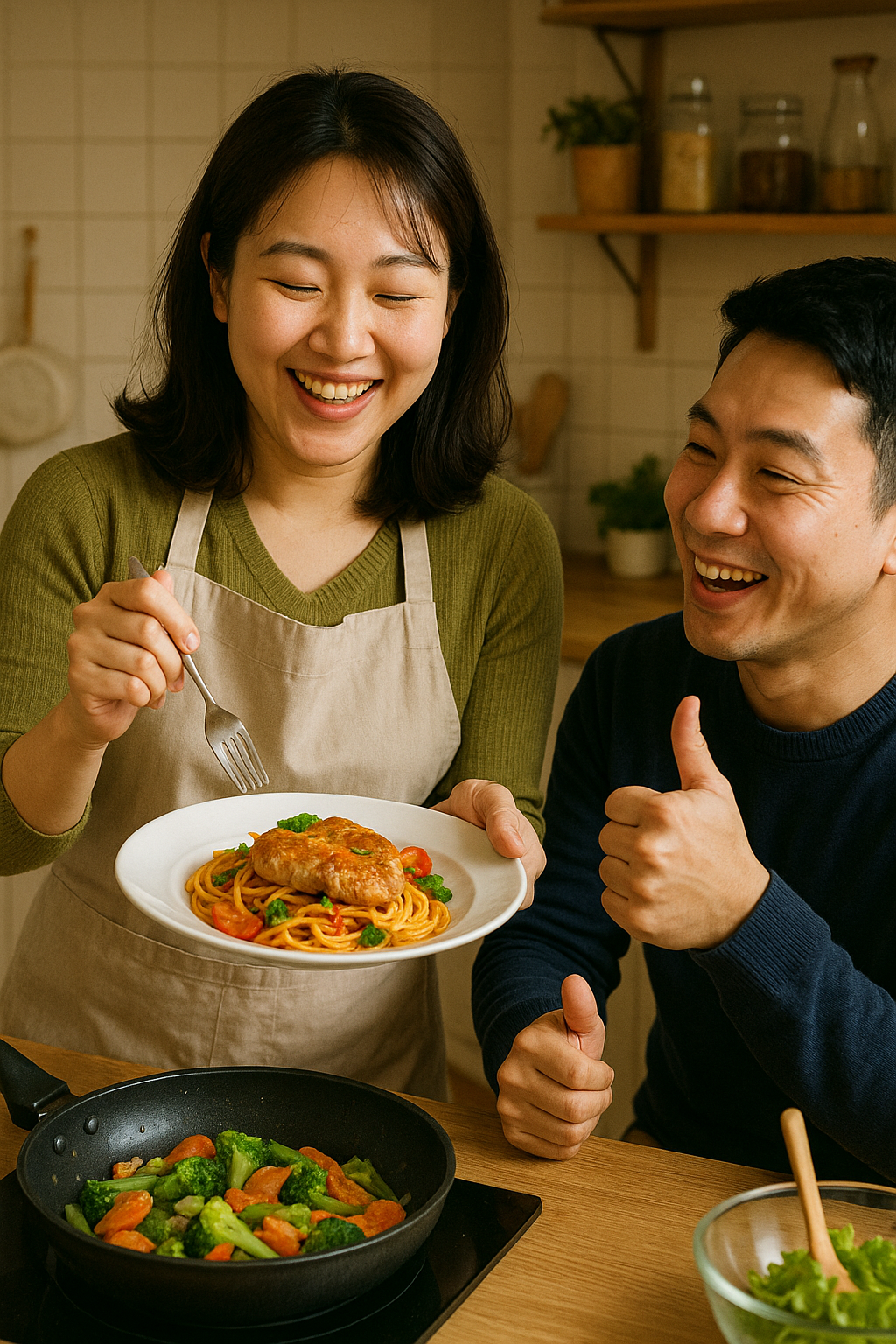 요리 칭찬받는 꿈