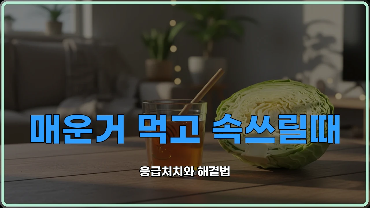 위장보호음식