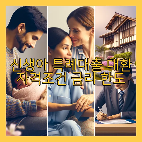 신생아 특례대출 대환