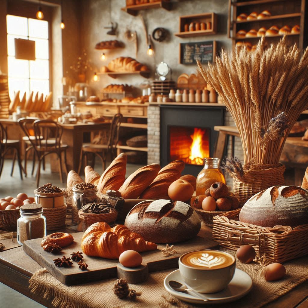 베이커리 배경