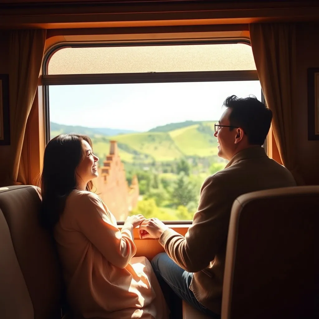 서로 마주 보며 미소 짓거나, 같은 곳을 바라보며 손을 잡는 등 따뜻하고 로맨틱한 순간을 담아, 연인 또는 부부에게 해랑 여행이 얼마나 특별한 추억을 선사하는지 표현