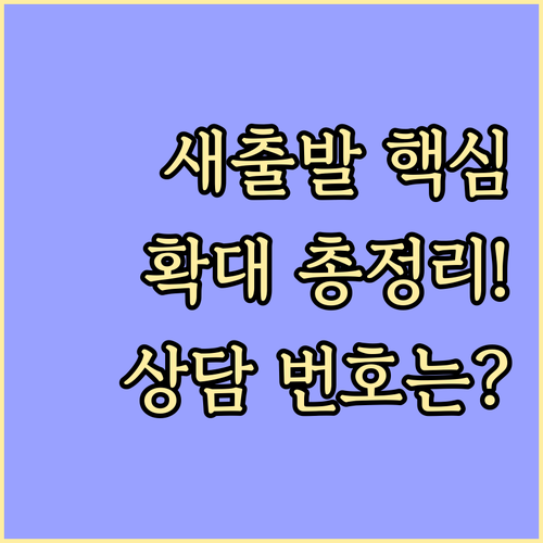 새출발기금 9월 22일 확대 대상 총..