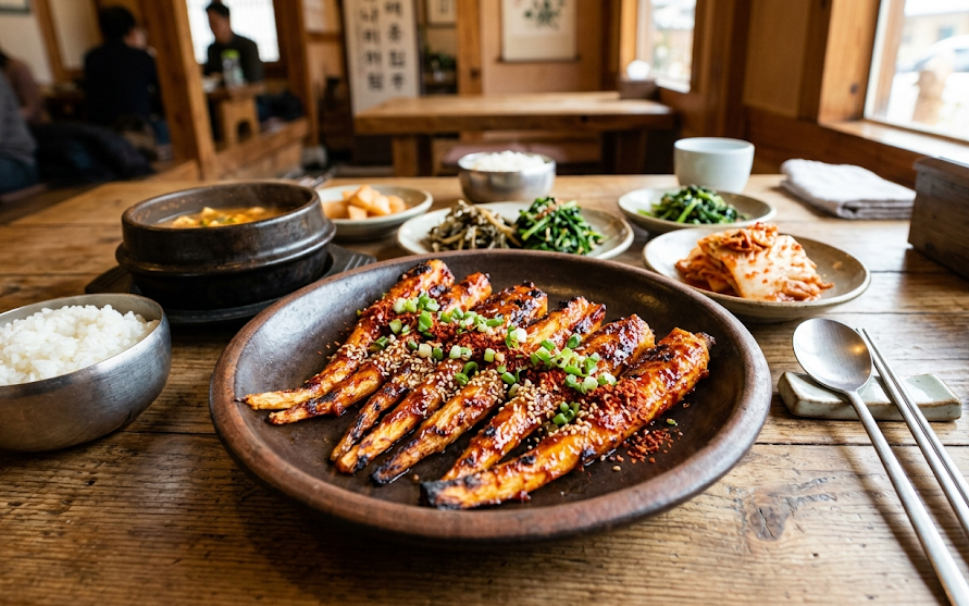 더덕구이 황금레시피