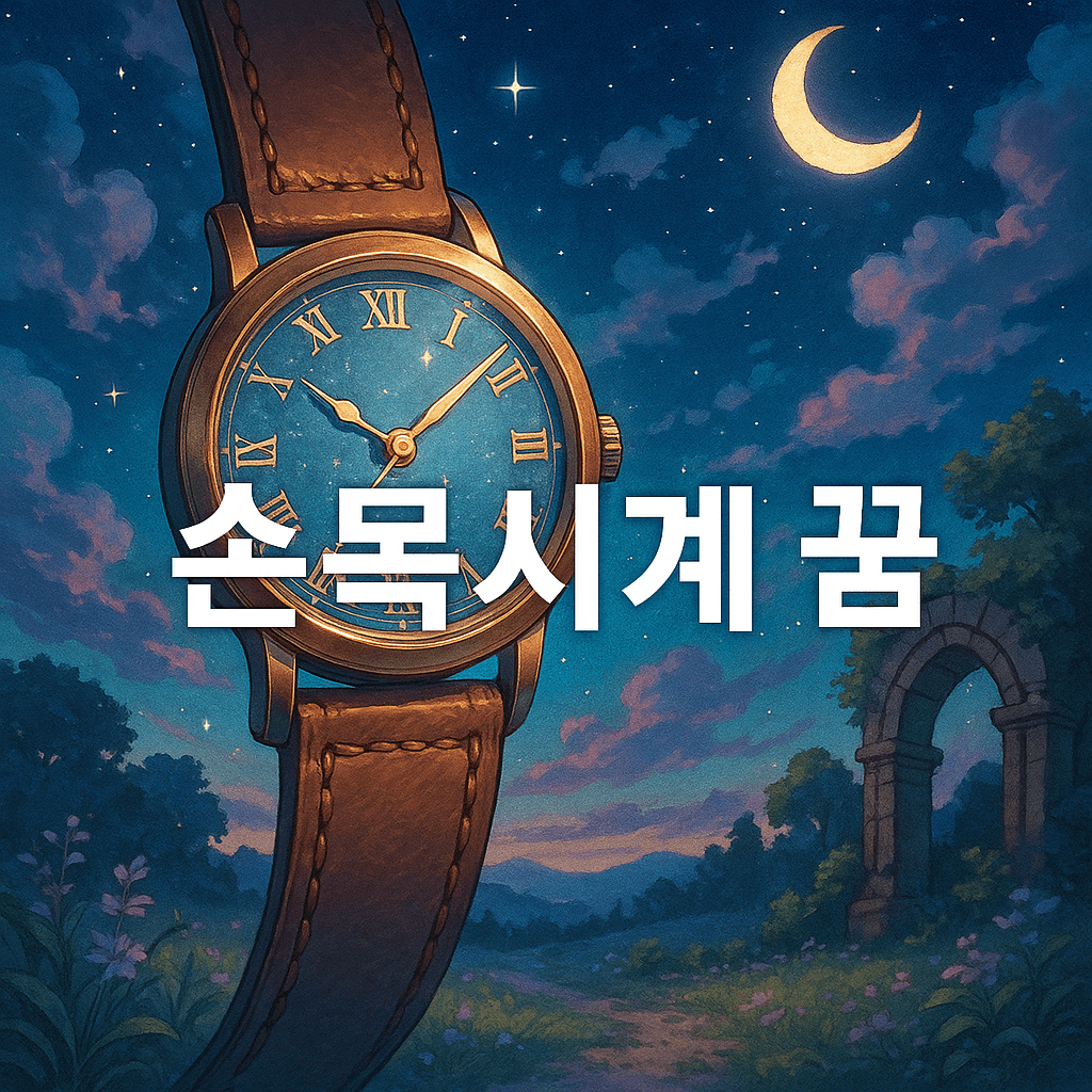손목시계 꿈 해몽