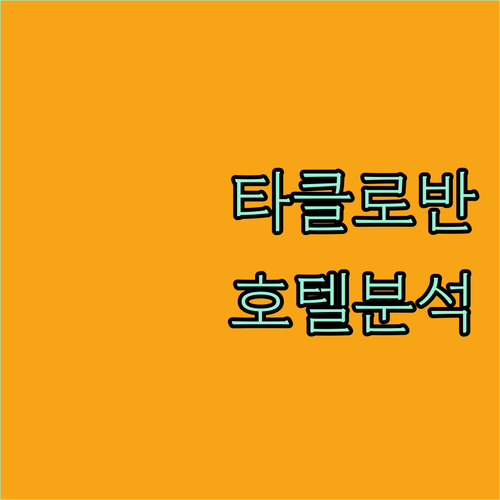 타클로반 호텔 완벽 분석 위치, 청결