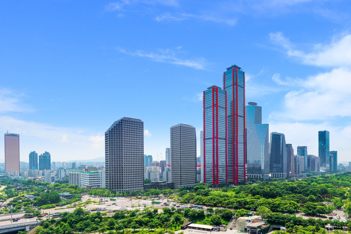 NH투자증권 사옥 전경.