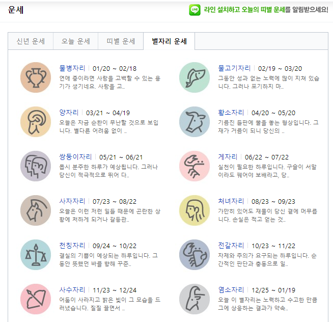 신년운세