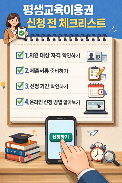 평생교육이용권 1인당 35만원, 지원대상부터 신청방법 사용처까지 총정리
