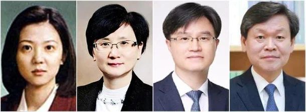 대법관 후보 김민기 박순영 손봉기 윤성식