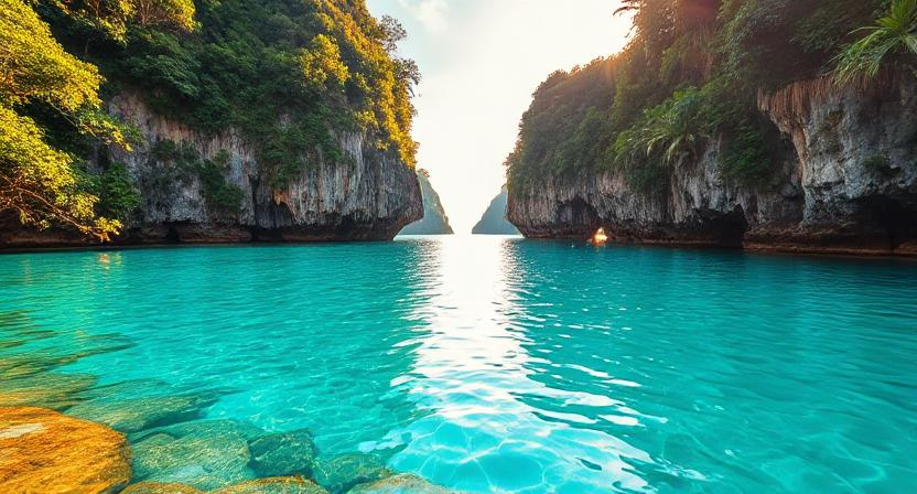 끄라비 자연 온천