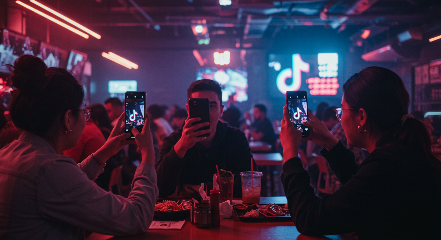틱톡 맛집 정복