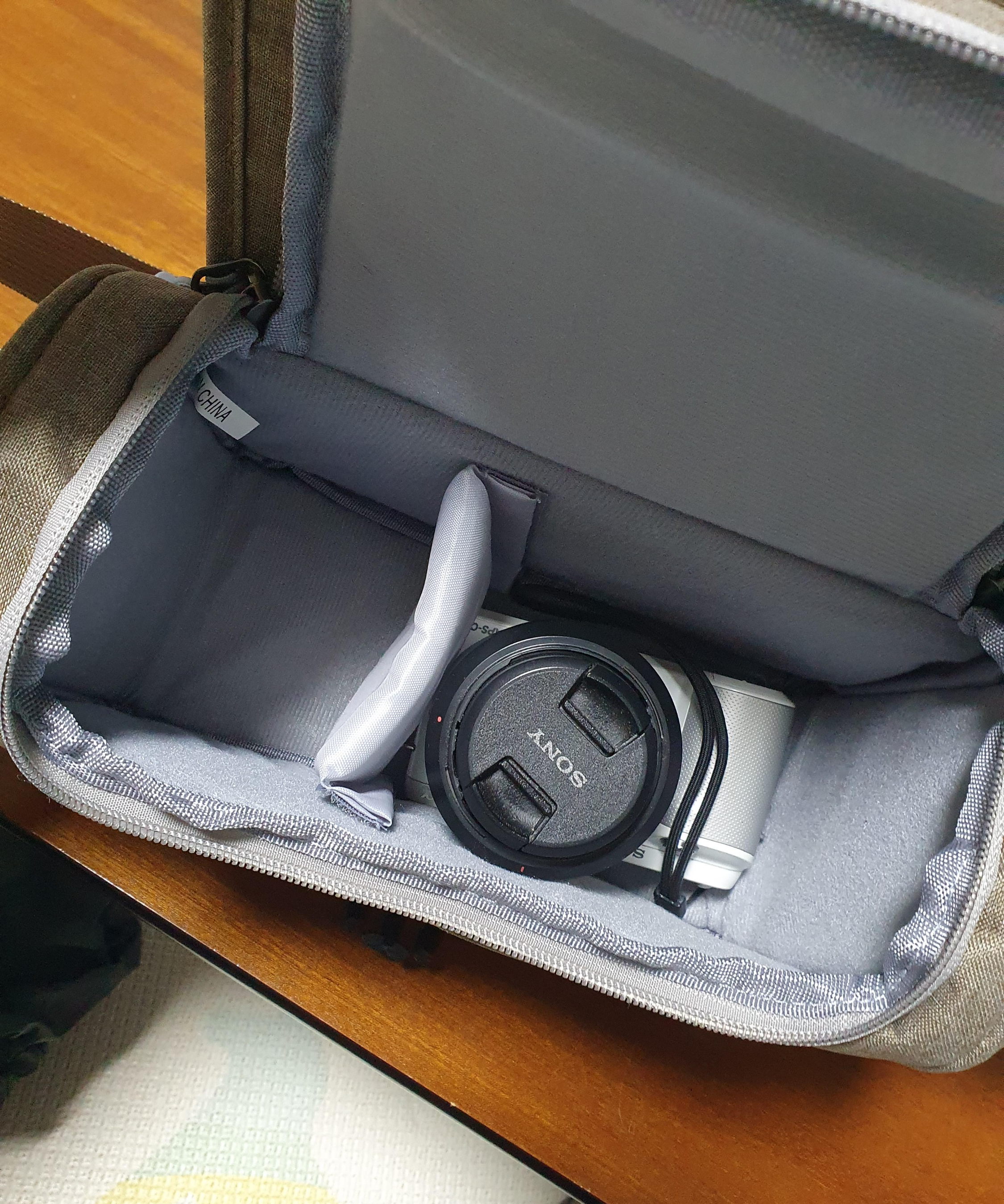 가성비 카메라 가방 카메라 보관 공간