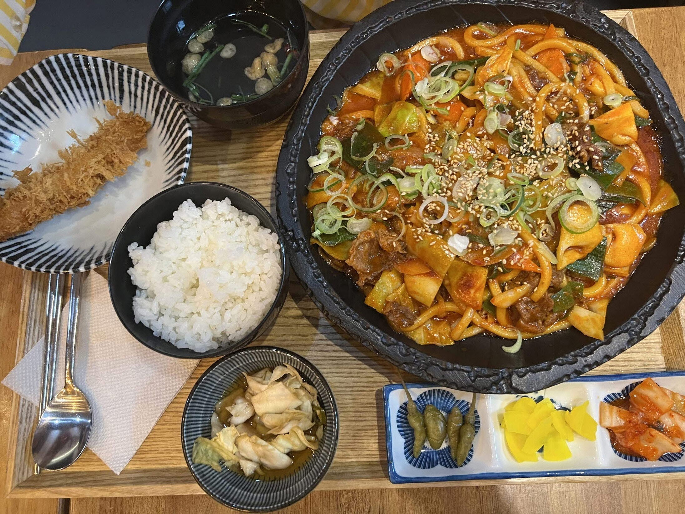 사천식소고기야끼우동