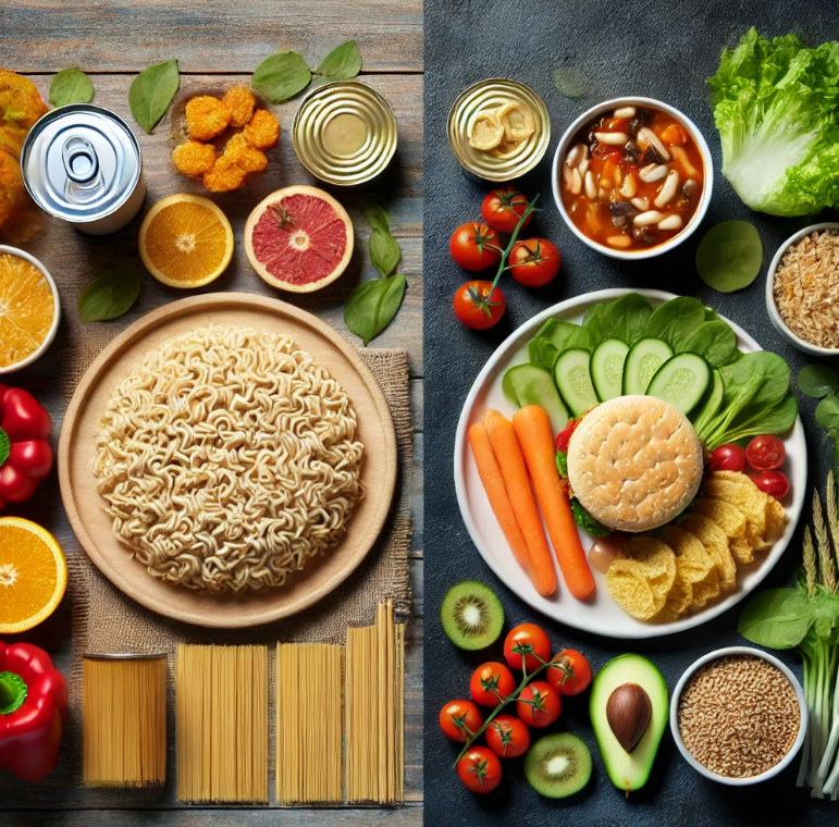 가공식품 vs 자연식품, 혈압 낮추는 최적의 선택은?