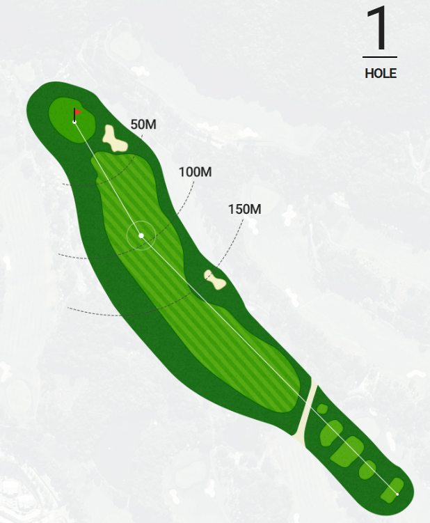 밸리 코스 1 Hole
