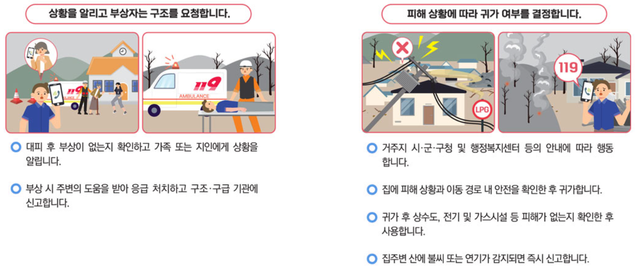 실시간 산불 지도 산불 정보 산불방지 국민행동요령 관련 사진