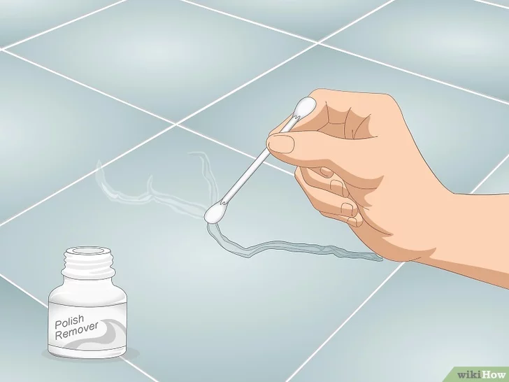 깨진 타일 수리