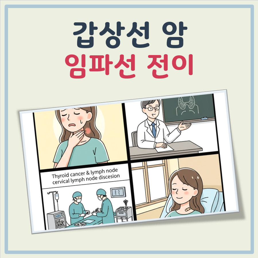 갑상선암 임파선전이 대표 이미지