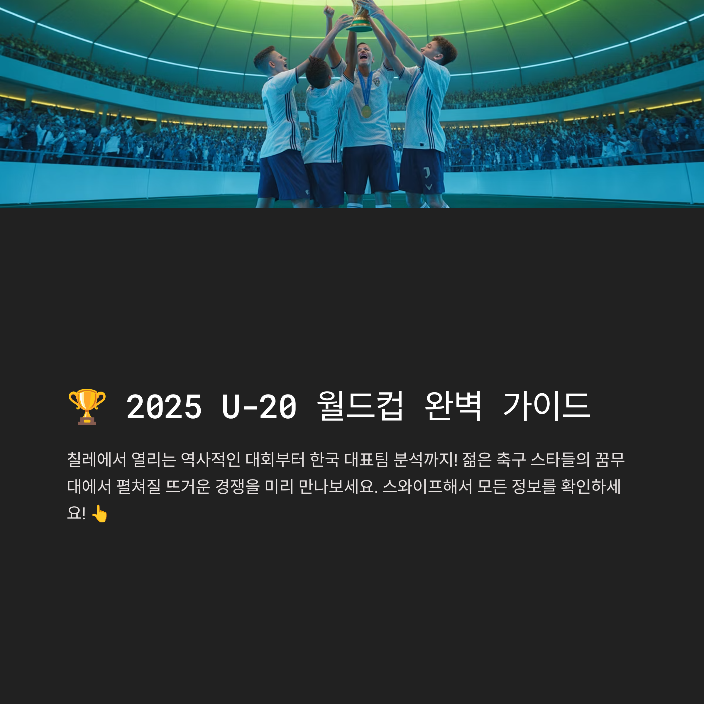 2025 FIFA U-20 월드컵