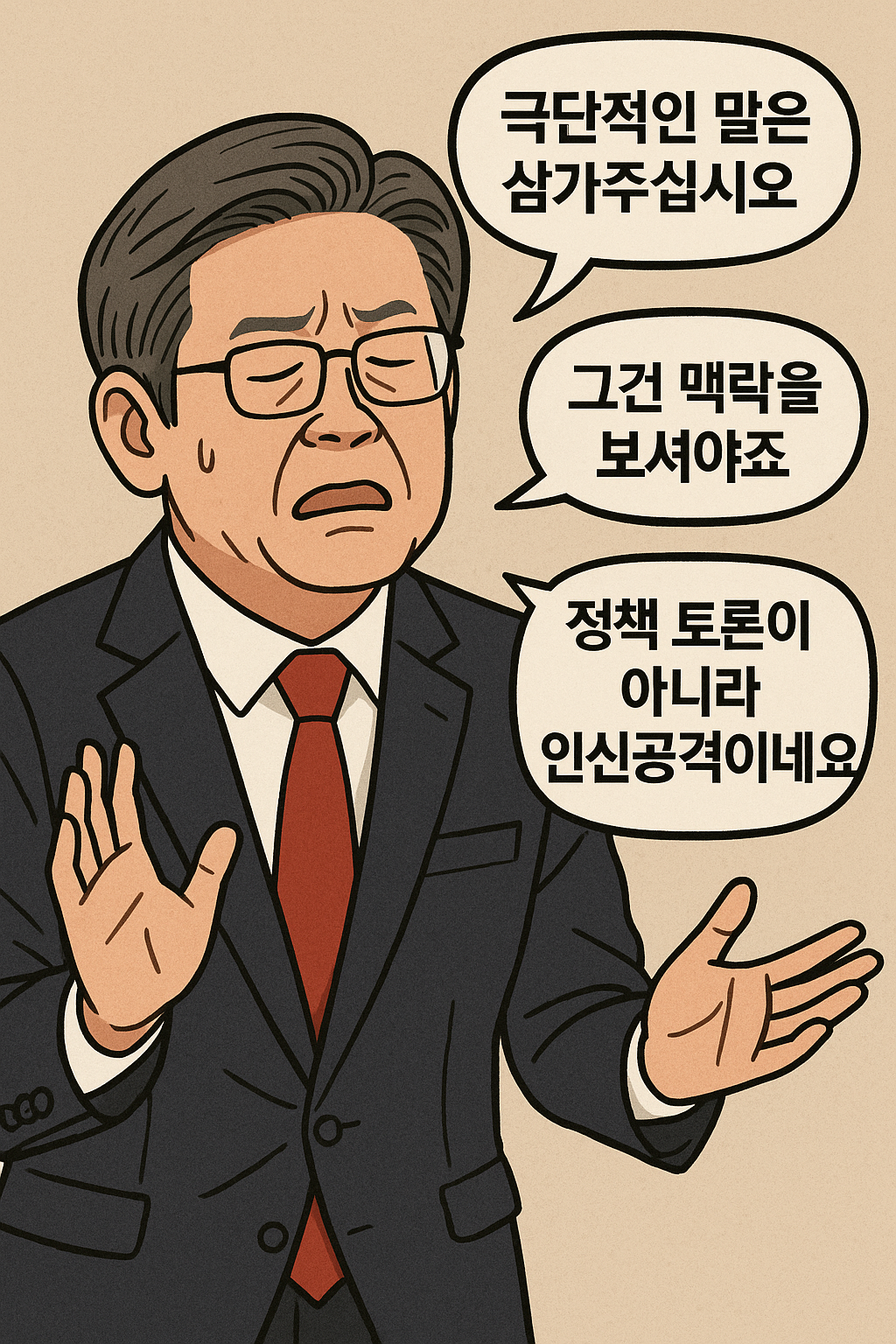이재명 대선토론 분석