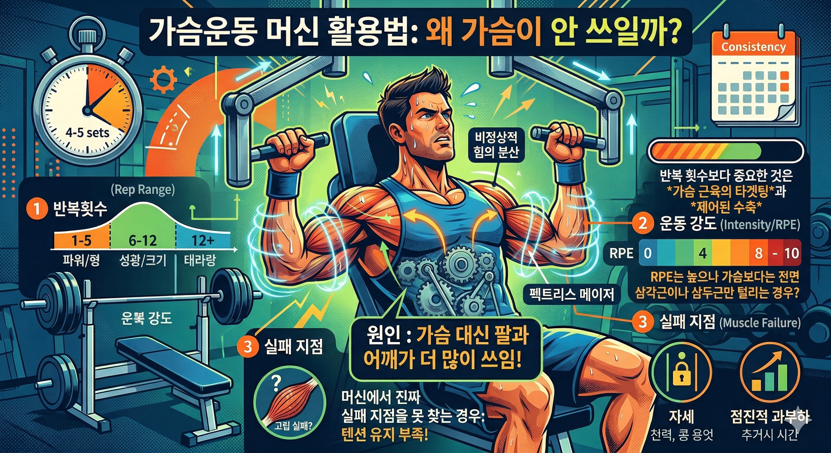 운동역학 해석: 머신에서도 어깨 운동이 되는 이유