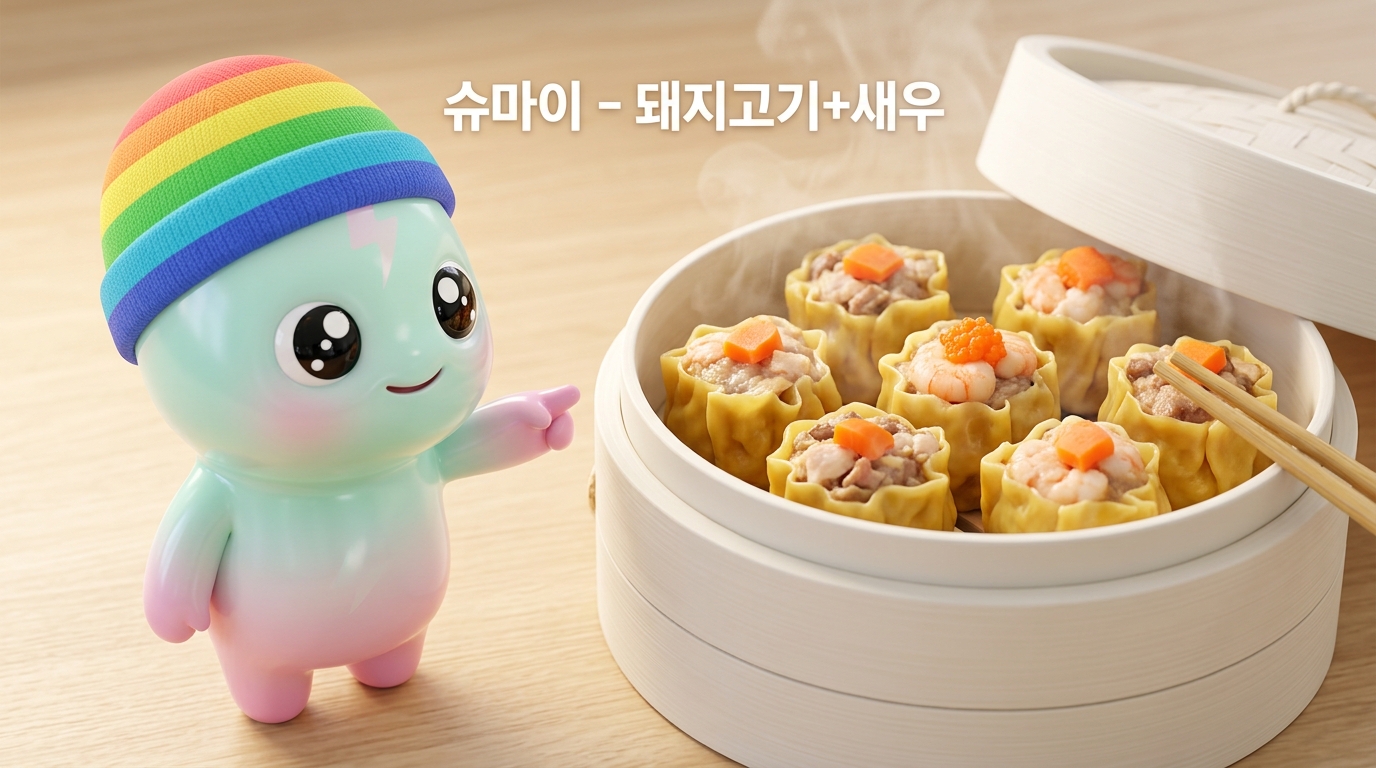 슈마이 &ndash; 돼지고기+새우
