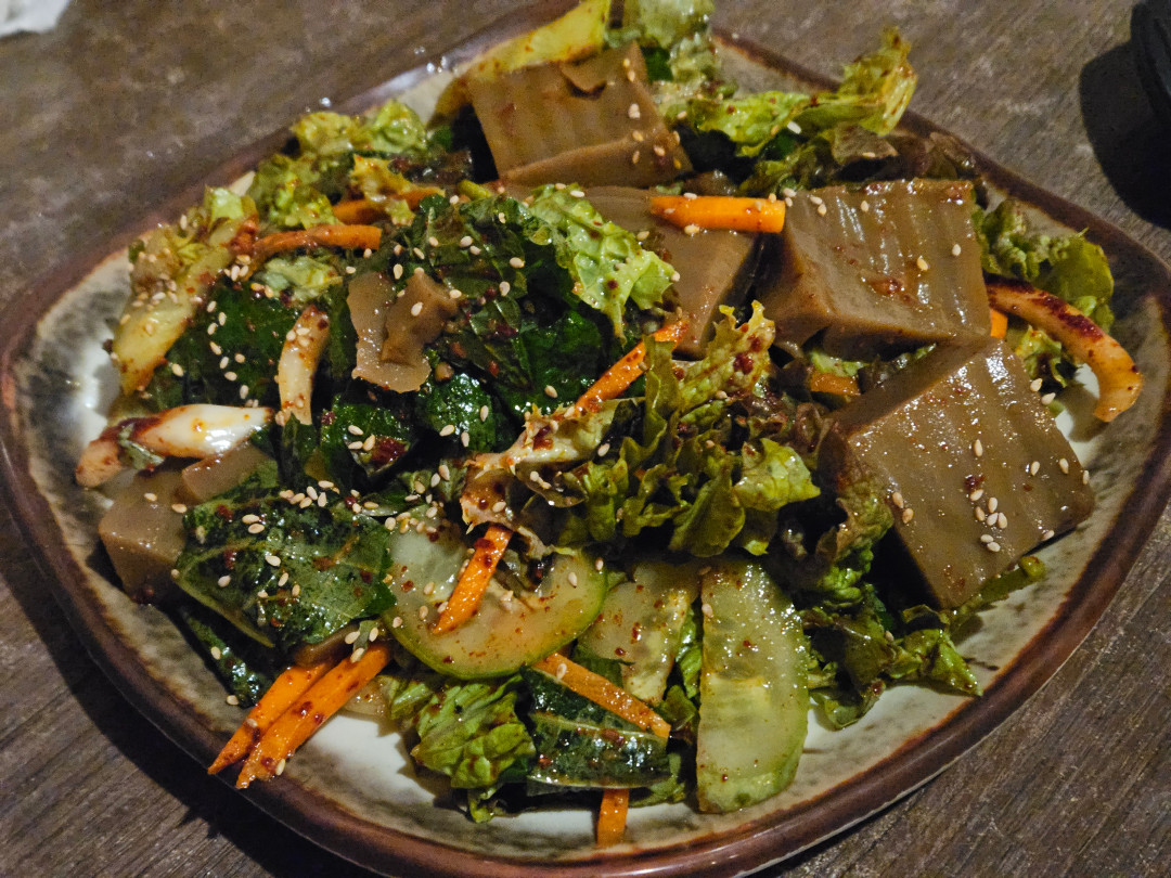 두메산골 도토리묵 무침