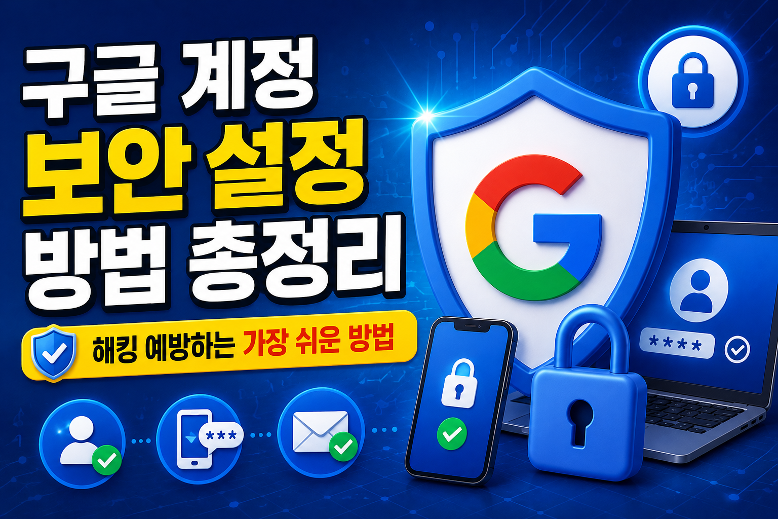 구글 계정 보안 설정 방법 총정리｜해킹 예방하는 가장 쉬운 방법 관련 사진