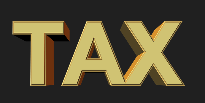 TAX 글자 사진