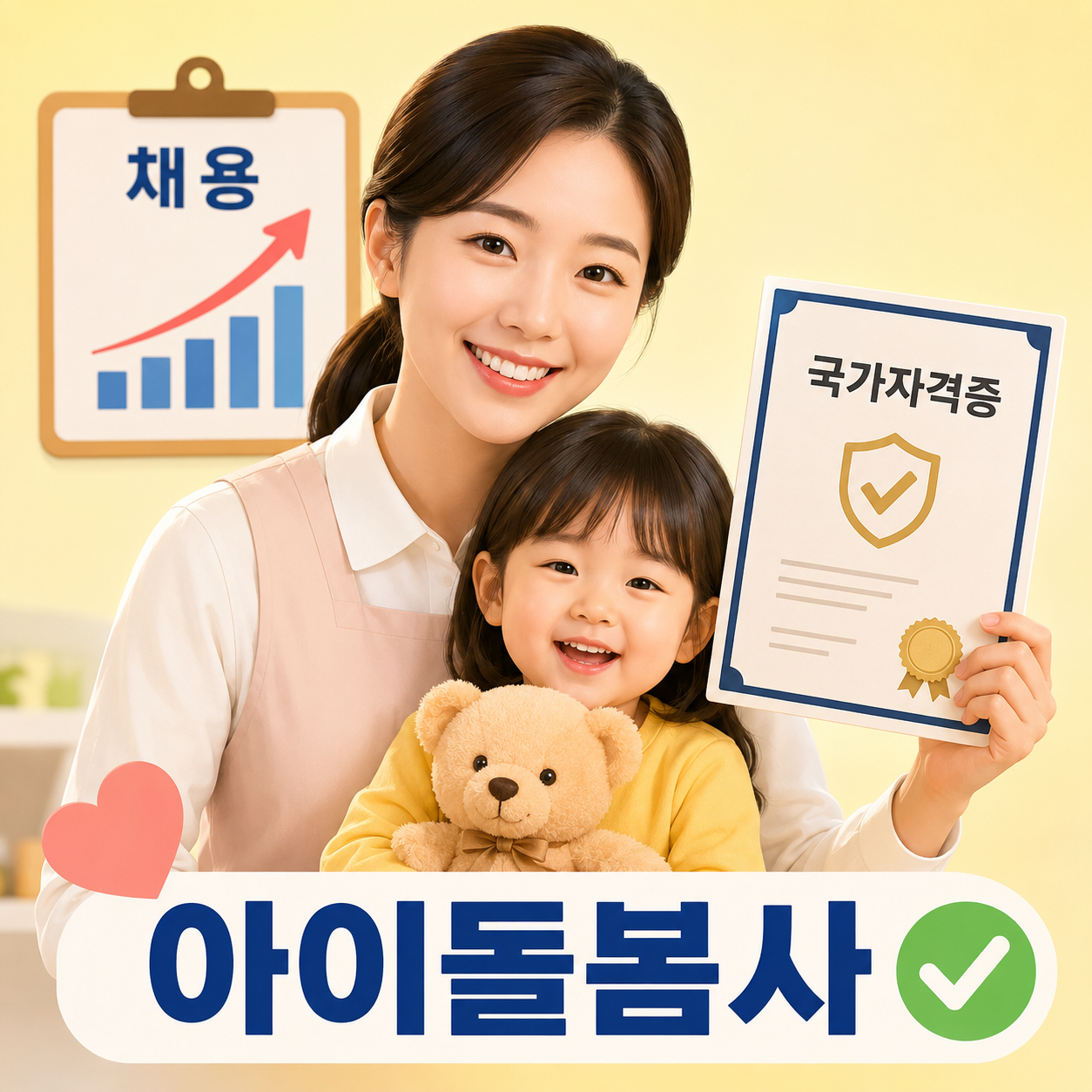 아이돌봄사 국가자격증 취득과 최신 채용 동향 총정리