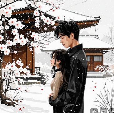 일본영화 러브레터를 묘사하는 사진