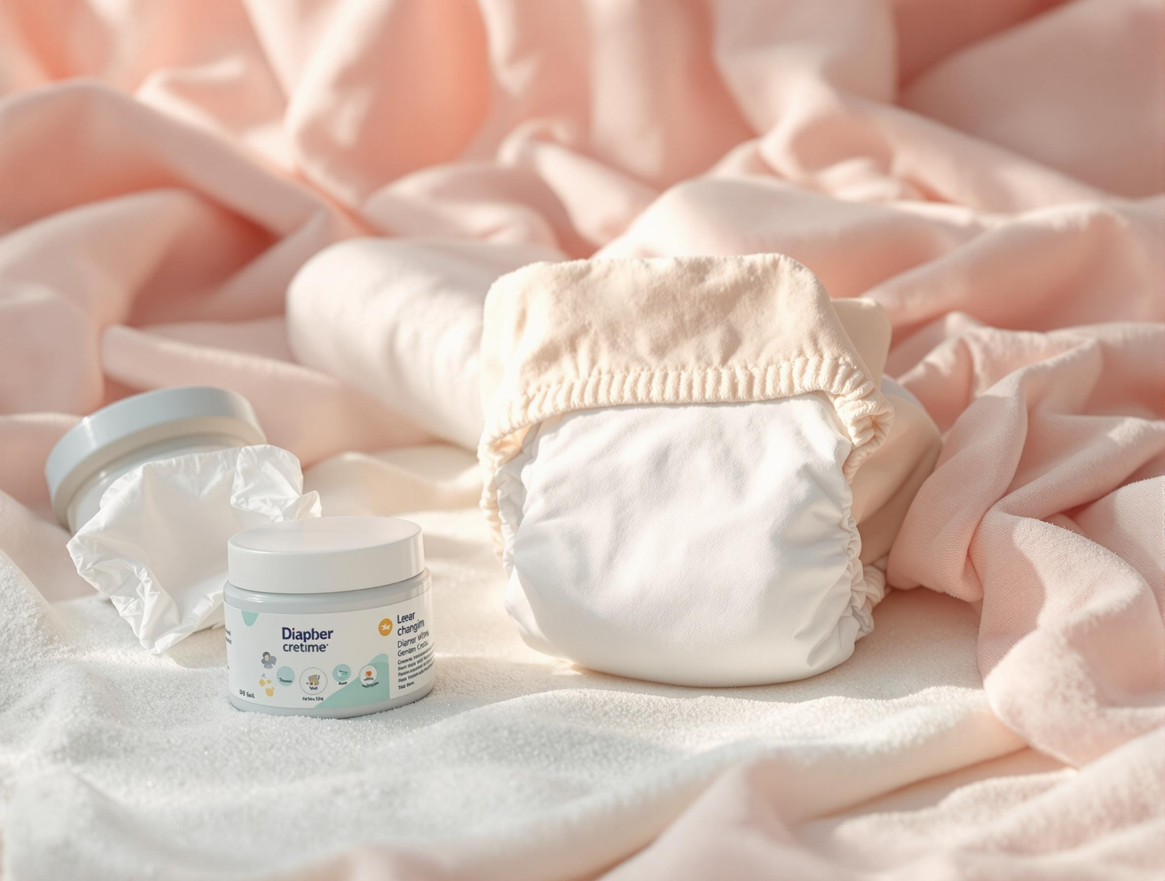 기저귀와 수분크림