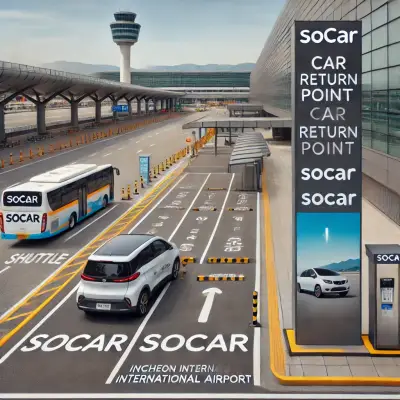 쏘카 인천공항 반납