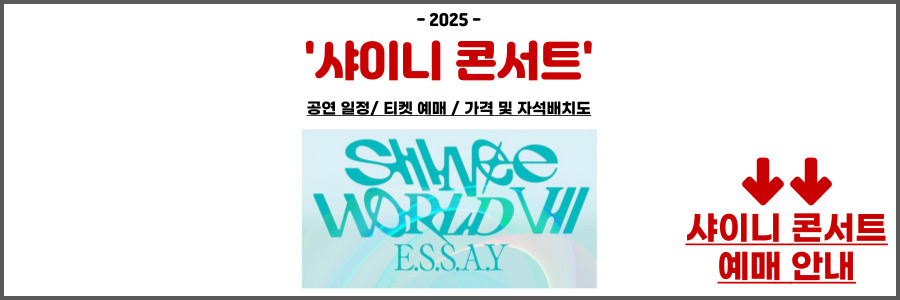 샤이니 콘서트