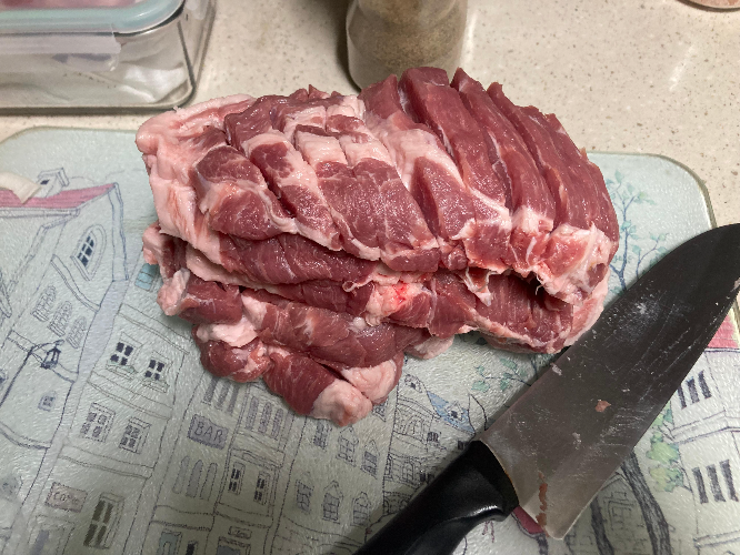 코스트코 목살 활용 양념 돼지갈비 편스토랑 류수영 레시피