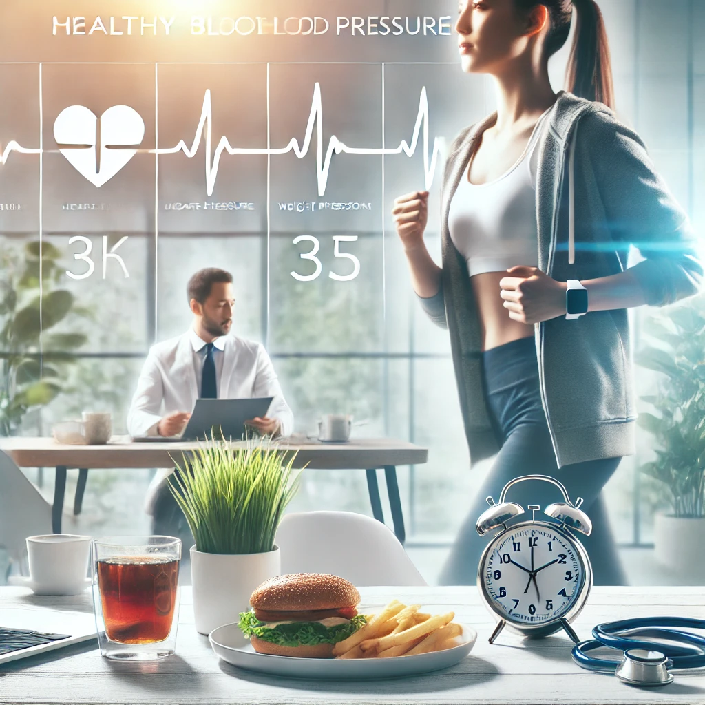 당신의 혈관이 보내는 SOS, 체중 증가가 혈압에 미치는 치명적 영향에 대한 이미지