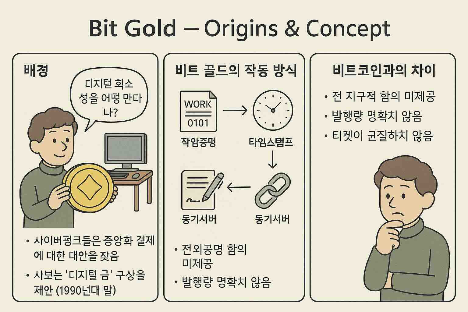 비트골드 탄생 배경과 개념