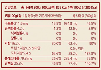 앙투어솔레 치즈 영양성분