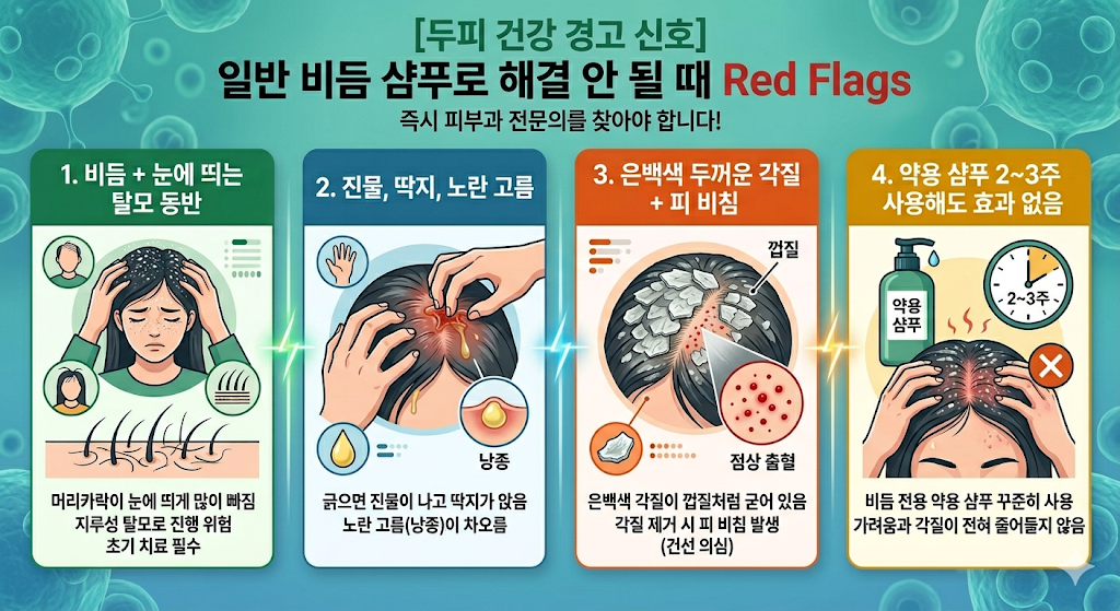 두피 위험신호 4가지