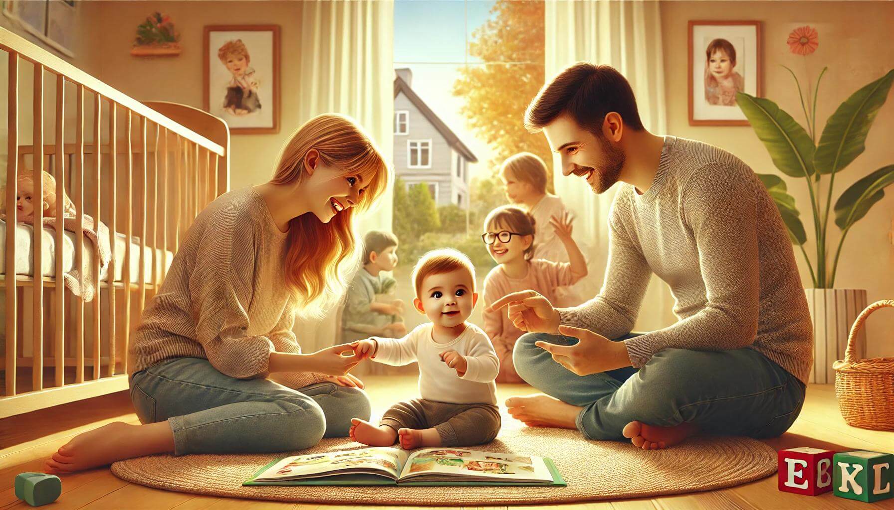 첫돌 아기 가족 활동 관련 사진