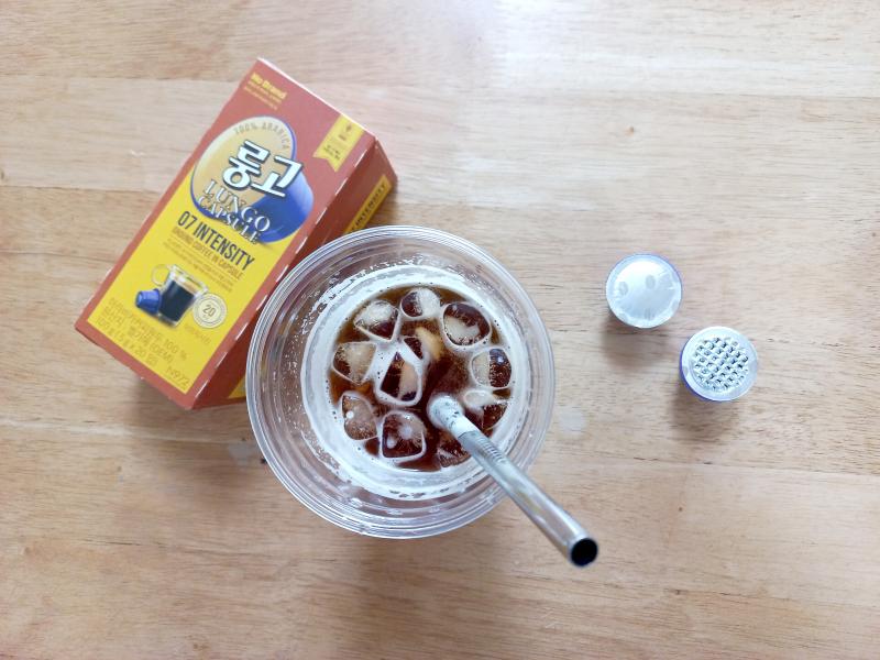 노브랜드 룽고 캡슐커피 아이스 아메리카노