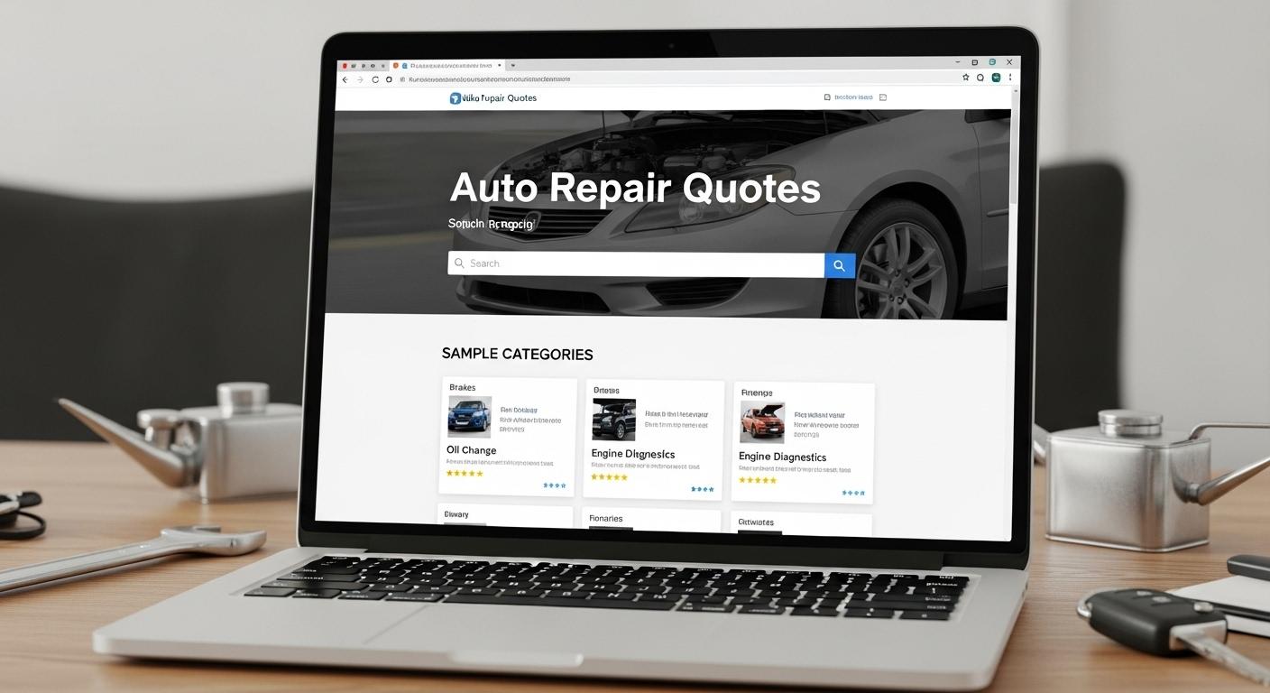 자동차 수리 견적 사이트