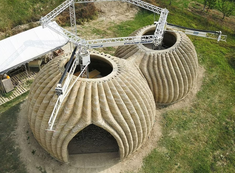 World's first eco-sustainable houses have been 3D printed in Italy
