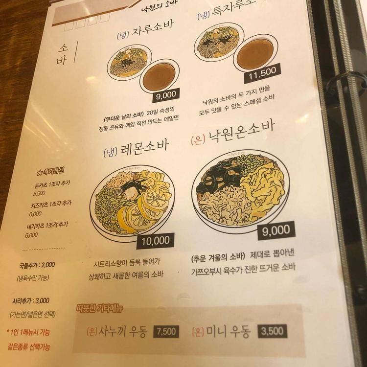 낙원의 소바
